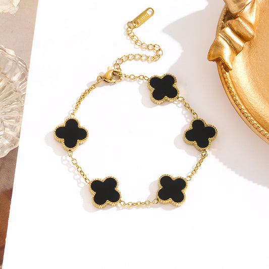 "CLOVER OF LUCK" BRACELET