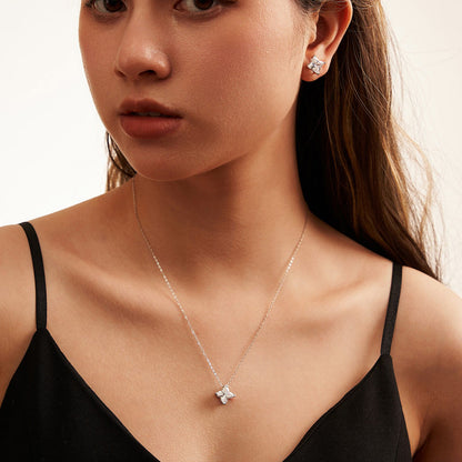 "ZIEDS" SUDRABA KOMPLEKTS