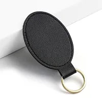 Leather Keychain With Engraving