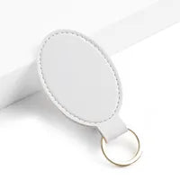 Leather Keychain With Engraving