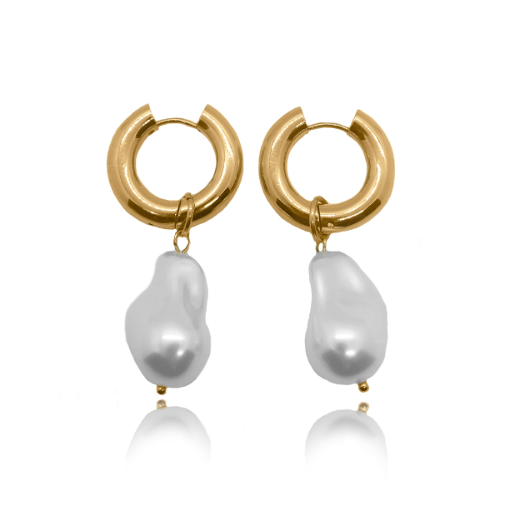 "PEARL DROPS" EARRINGS