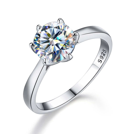 STERLINGSILBERRING „DIAMOND GLOW“